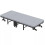 Folding Bed with Mattress, 6-Level Adjustable Headrest, 8 Wheels, 150kg Capacity 9