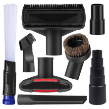 8 Szt Uniwersalny Zestaw do Mocowania Odkurzacza Wet Dry Plastikowy Adapter Węża Odkurzającego 1-1/4 Cala Akcesoria do Odkurzaczy