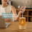 Flame Aromatherapy Machine Small Home Bedroom Silent Candlelight Atmosphere Light Aromatherapy Humidifier Diffuser A 7