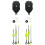 2 Set Quartz Clock Movement Kit Oscillating Movement + Luminous Pointer Clock Repair Parts Replacement Parts A 1