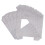 6PCS for  WINBOOT W2 / W2 OMNI Replacement Parts Accessories Microfiber Mop Pad Cloth 3