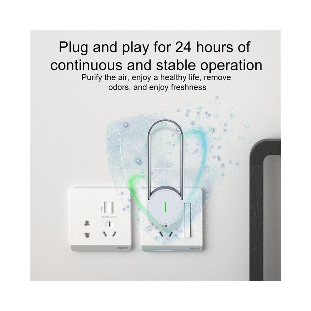 USB Air Purifier Air Cleaner for Home and Bedroom Quiet Sleep Mode Air ...