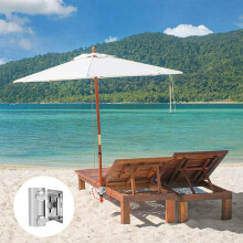 Parasol Balcony Bracket Stainless Steel Fishing Case Adjustable Umbrella Stand Wall Mounted Fishing Box Umbrella Holder
