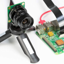 CS-Mount Lens for Raspberry Pi HQ Camera, 12mm Length with Manual Focus and Adjustable Aperture