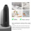 Black Automatic Soap Dispenser Touchless, Auto Liquid Soap Dispenser for Kitchen Bathroom 400Ml 4