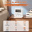 Kitchen Timer,Egg Timer with Clock,Digital Timer Stopwatch with LCD Loud Alarm for Cooking,Baking, Sports,Learning,Etc 5