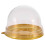 150 Pcs Clear Plastic  Cupcake Boxes Muffin Pod Dome Muffin Cake Container Box Individual Cupcake Dessert Container 4