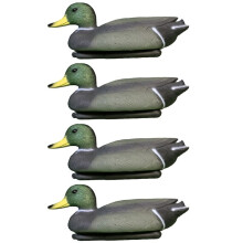 4Pcs Simulated Duck Outdoor Garden Courtyard Decoration Float the Water Hunting Decoy Realistic Bird with Base