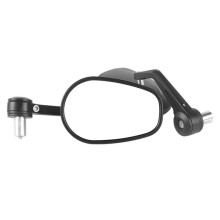 Universele Motorfiets 22 mm Stuur Achteruitkijkspiegel Ovale Reflector Spiegel Modificatie Accessoires B