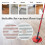 Microfiber Mop Pads Replacement for Vileda Clean Spin Mop  Refills Washable  Mop for Cleaning Floor,B 9