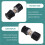 High Pressure Washer Adapter Fitting,Quick Release Adaptor Hose to Hose Connector Quick-Connect Adapter for 6