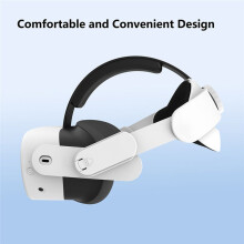 Comfortable Strap for Meta Quest 3S VR Headset Elite Headband Storage Case Bag for Meta Quest 3S