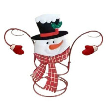 Vinflaskställ för Julvinflaska Julställ Vinglasställ Julställ Vinflaska och Vinglasställ Snögubbe