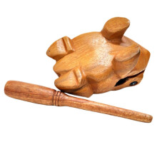 Lucky Thai Wood Thai Traditional Wooden Home Desk Decoration Lucky Frog Crafts