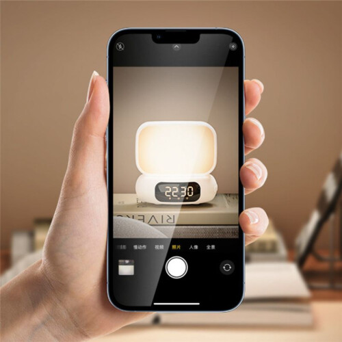 Atmosphere Night Light Speaker LED Alarm Clock Function for Room and Bedroom Atmosphere Night Light MusicSound 2