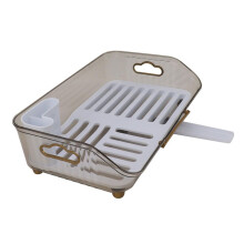 Multifunctional Dish Drying Rack,Household Kitchen Tableware Storage Rack,Space-Saving PP Drainer for Kitchen Decor