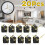20Pcs DIY Silent Movement Spindle Hands Wall Quartz Clock Movement Mechanism Repair Tools Part Clock Kit 5