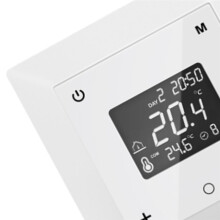 Controlador de Temperatura Inteligente Tuya WIFI Tela LED AC 220V 16A para Termostato de Aquecimento Elétrico de Piso