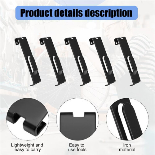 20Pcs Grid Hooks for Wall, Grid Wall Picture Hooks Gridwall Hooks Hangers Display Panels Slat Wall NotchGrid Hook 2