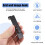 20Pcs Grid Hooks for Wall, Grid Wall Picture Hooks Gridwall Hooks Hangers Display Panels Slat Wall NotchGrid Hook 2