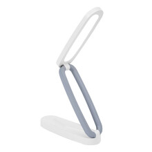 LED Desk Lamp for Office Home Rechargeable Lamp Foldable & Portable Light Dimmable Wireless Reading Lamp White