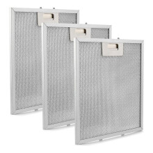 3-Pack W10169961A Range Hood Filter Stainless Steel Range Hood Filter for , Jenn.Air Range Hoods
