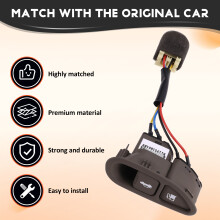 Rear Trunk Lid Button Fuel Tank Cap for Sonata EF 2001-2005 93555-3D010 935553D010