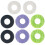 20PCS Aim Assist Rings Motion Control Rings for PS5 Gamepad Game Controller Auxiliary Sponge Precision Target  D 2