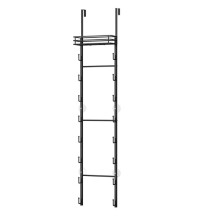 Türhänger-Taschenorganizer - Wandmontierter Handtaschenorganizer mit 16 Haken und Metallkorb, Aufbewahrungsregal für 16 Taschen