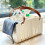 Portable Shower Caddys,Foldable Shower Caddys with Handle and Adjustable Divider,Plastic Shower Storage Basket 2