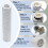 Replacement Roller Mops for  Qrevo Curv 2 Flow, Robot Vacuum Cleaner Accessory Kit -Mopping Roller Replacement 3