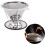Reusable Stainless Steel Double Layer Coffee Filter with Rack Coffee Making Accessory No Filter Papers Needed 5
