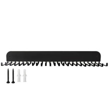 Can Cooler Sleeves Holder Magnetic for Fridge, Beer Sleeves Dispenser Organizer for Storage with 25 Hooks