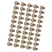 50 Sets Iron 15mm Spherical Rivets &amp; Studs for Leathercraft