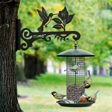 Metalen Plantenhaken - Decoratieve Wandhangers met Vogelontwerp voor Binnen- en Buitengebruik - Ophangbeugels, Woondecoratie 1 Stuks