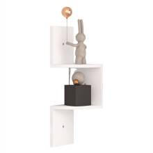 Wall Bookshelf Multi-Layer Wall Mounted Storage Rack Bedroom Living Room Home Decoration Storage and Organization B