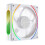 ARGB Case Fan 120mm 5V 3Pin PWM Silent PC Computer Case Cooling Fan CPU Cooler for Desktop Computer White 5