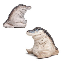 Kleine Alligator Beeld Ornamenten Tuin Binnenplaats Dier Alligator Beeld Hars Decoratie Tuin Ornamenten