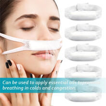 Elastic Nasal Bandage, External Nasal Bandage Elastic Bandage for Use After Nasal Surgery Dressing Rack (10 Pieces)