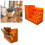 Screwdriver Bits Holder Storage Tool Box, Drill Bits Screw Bit Holders Storage Box, Toolbox with Power Drill Holder,C 5