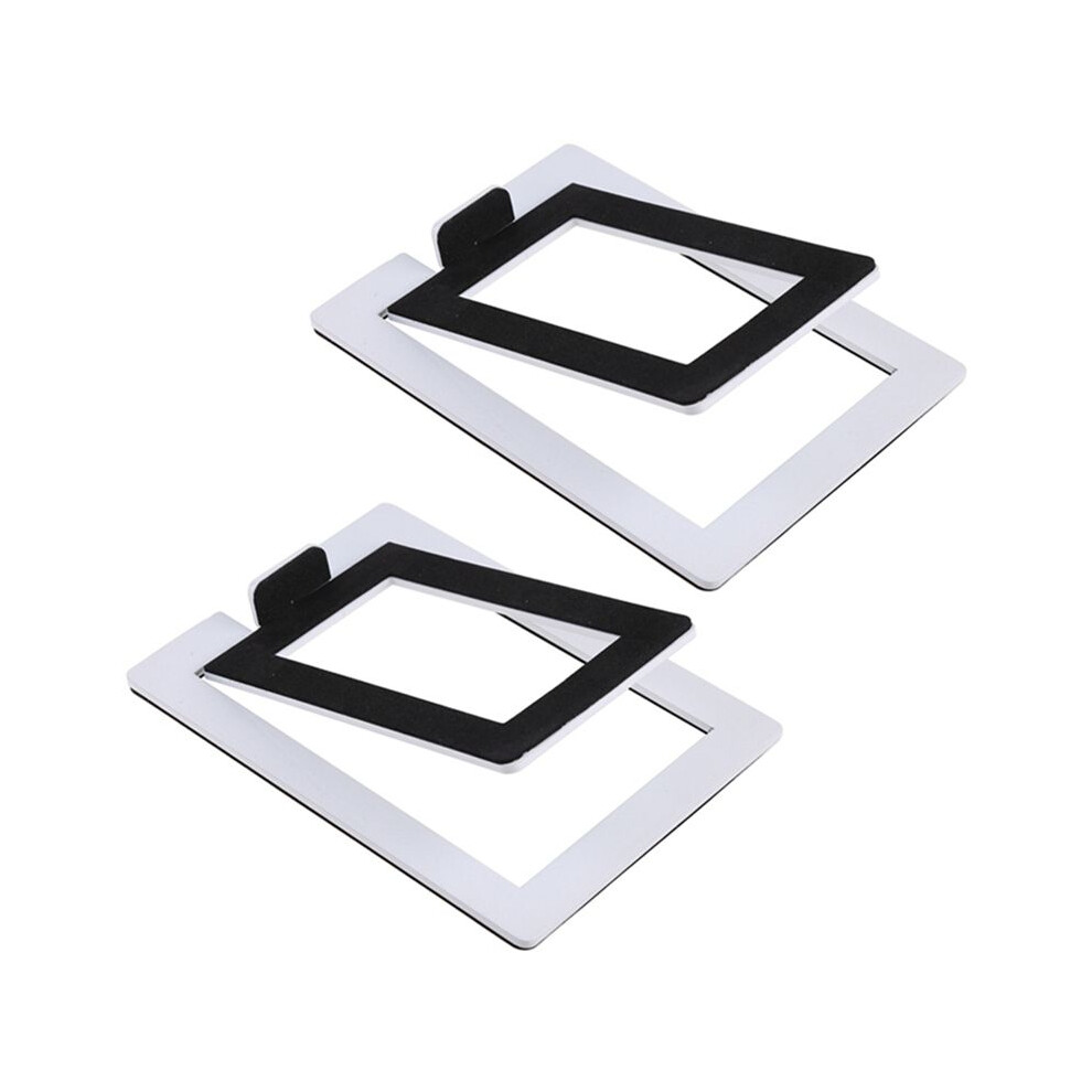 2Pcs Desktop Speaker Stand Audio Bracket Tabletop Shock Absorption Holder Speaker Bracket For Computer Speakers 6033280029403