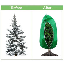 Plant Mulch for Antifreeze Protection, Zipper Pull Rope,Reusable Bushcoat,Used for Outdoor Potted Fruit Trees in Winter