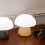 Night Light Mushroom Light Clap Light Bedroom Bedside Light Bar Table Light Warm White Light Atmosphere Light A 1