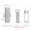 Portable Glasses Cleaner Tool Glasses Cleaning Microfiber Screen Cleaner Tool for Glasses Phone PC, Without Detergent 1