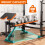 Weight Bench with Adjustable Barbell Height 7