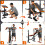 Weight Bench with Adjustable Barbell Height 8
