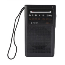 Portable AM FM Radio Clear Sound Quality Long Battery Life Radio for Travel Outdoor Activities Battery Operated Radio A