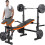 Weight Bench with Adjustable Barbell Height 11