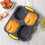 Baking Mould Restaurant Hamburger Bun Silicone Mold Foldable Reusable Bread Pan Heat Resistance DIY Kitchen Tool 4