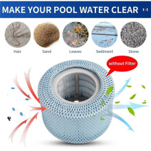För Mspa Bubbelpool och Poolfilterpatron Skyddande Näthållare för Poolunderhåll Reservdelar